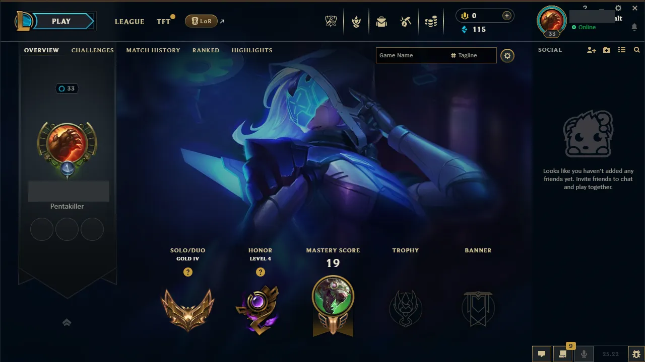 🌍 EUNE 🔒 Handlevel ⚡️Gold IV (68 LP) 🥇 Jungle Main ✨️ WR:70% 🔥 +38LP Gains 📧 Full Access Account ✅ #TH-X2VC32B