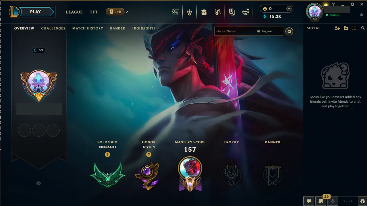 🌍 EUW 🔒 Handlevel ⚡️ Emerald I (61 LP) 🥇 Top Main ✨️ Diamond II Peak 🔥 12 Skins 📧 Full Access Account ✅ #TH-H2N