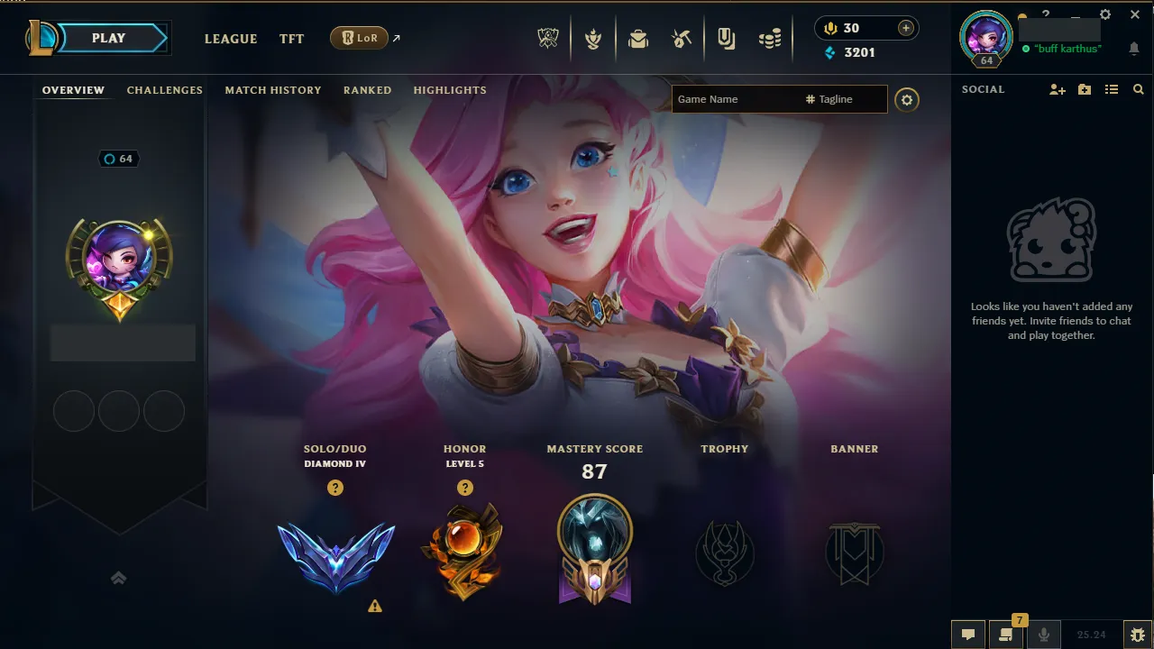 🌍 EUW 🔒 Handlevel ⚡️ Diamond IV 🥇 ADC/SUPP ✨️ 16 Skins 🔥 57 Champs  📧 Full Access Account ✅ #TH-0739