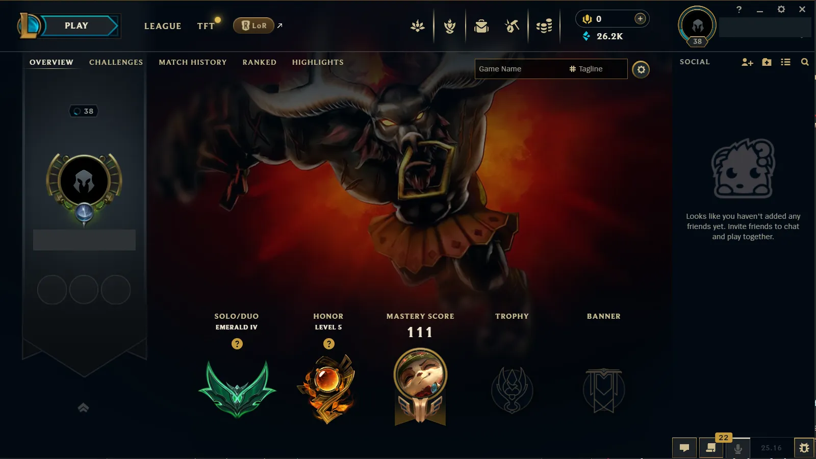 🌍 EUW 🔒 Handlevel ⚡ Emerald IV (18 LP)✨ WR:58% 🔥 Three Honors Skins, Empyrean Zed & More ♾️ Lifetime Ownership 📧 Full Email Access ✅ Full Ownership Transfer #TH-6LO