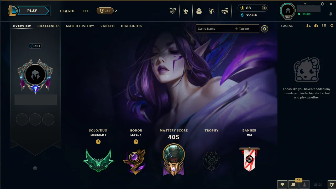 🌍 EUNE 🔒 Handlevel ⚡️ Emerald I (75 LP) ✨️ WR:51% 🔥 90 Champions | 128 Skins ♾️ Lifetime Ownership 📧 Full Access Account ✅ #TH-456