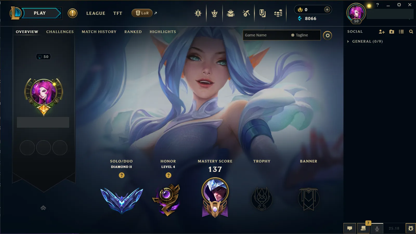 🌍 EUNE 🔒 Handlevel ⚡ Diamond II (29 LP)✨ WR:53% 🔥 7 Skins + Loot ♾️ Lifetime Ownership 📧 Full Email Access ✅ Full Ownership Transfer #TH-546
