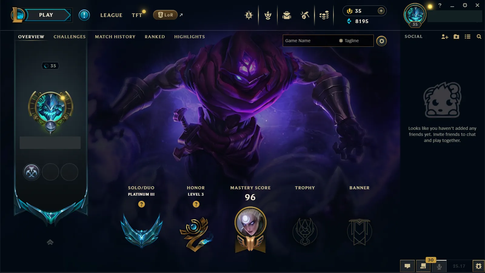 🌍 EUW 🔒 Handlevel ⚡ Platinum III (1 LP)✨ WR:69% 🔥 +38LP Gains ♾️ Lifetime Ownership 📧 Full Email Access ✅ Full Ownership Transfer #FLK2
