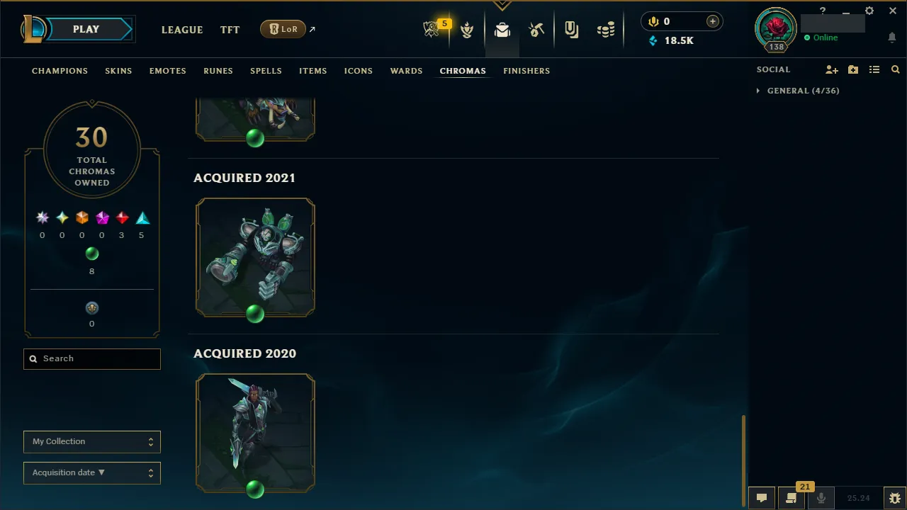 🌍 EUW 🔒 Handlevel ⚡️ Emerald I (75 LP) 🥇 ADC Main ✨️ Diamond Decay 🔥 32 Skins 📧 Full Access Account ✅ #TH-704-1