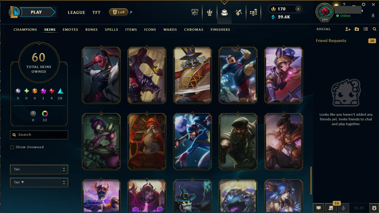 🌍 EUW 🔒 Handlevel ⚡️ Diamond II (41 LP) 🥇 Support/Jungle Main ✨️ 119 Champs 🔥 60 Skins  📧 Full Access Account ✅ #TH-665