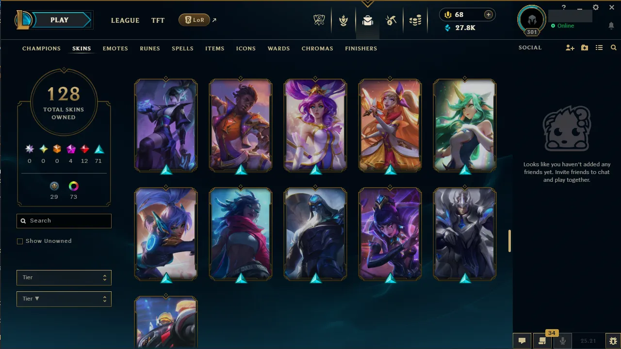 🌍 EUNE 🔒 Handlevel ⚡️ Emerald I (75 LP) ✨️ WR:51% 🔥 90 Champions | 128 Skins ♾️ Lifetime Ownership 📧 Full Access Account ✅ #TH-456