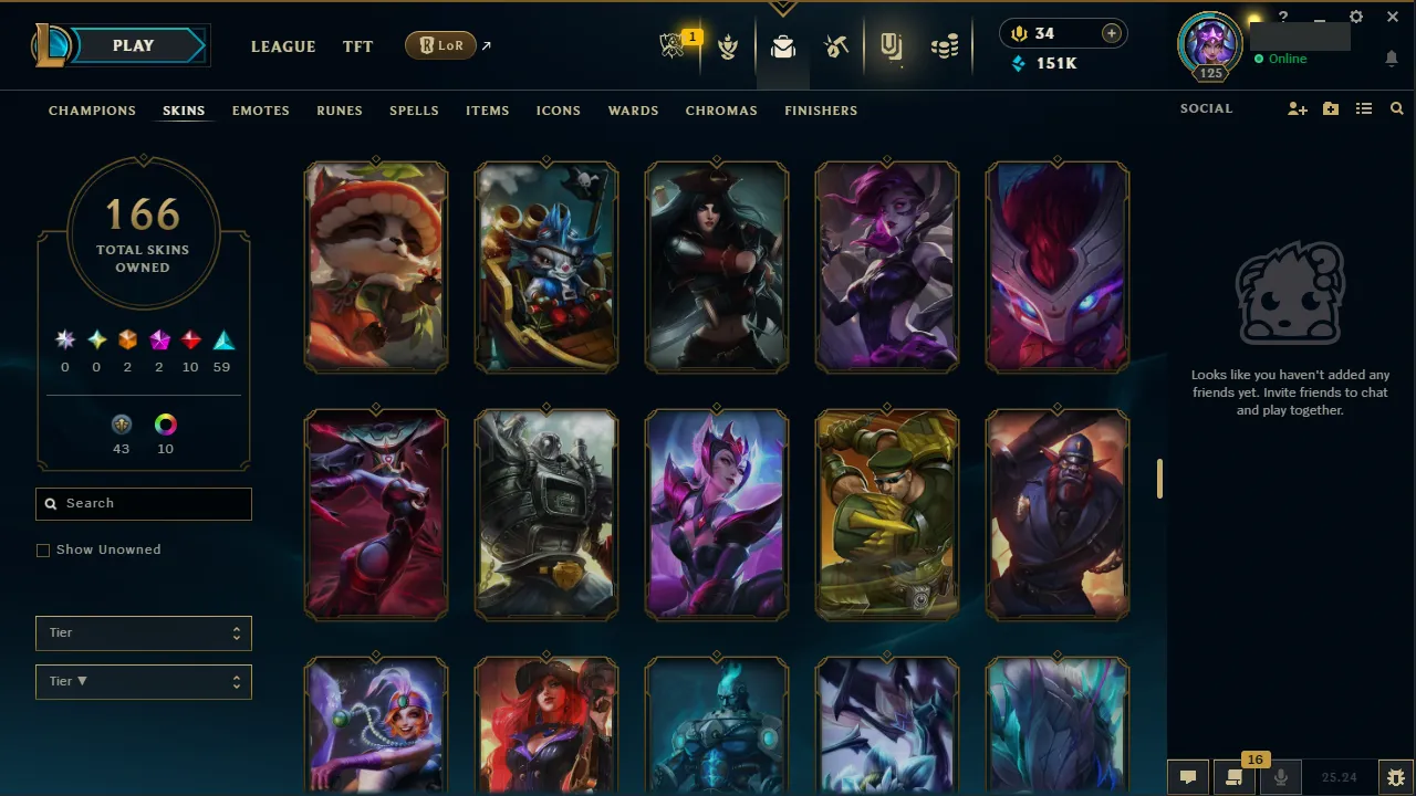 🌍 EUW 🔒 Handlevel ⚡️ Platinum IV 🥇 Jungle Main ✨️ 166 Skins 🔥 All Champs  📧 Full Access Account ✅ #TH-537