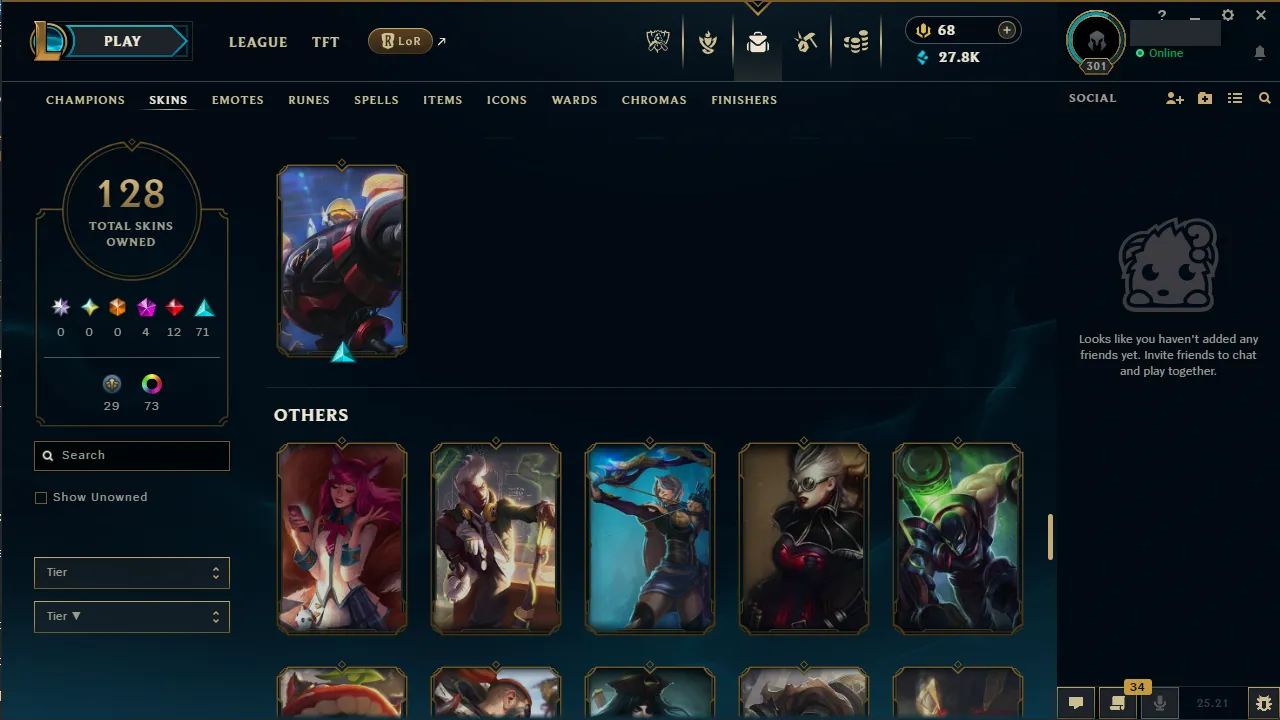 🌍 EUNE 🔒 Handlevel ⚡️ Emerald I (75 LP) ✨️ WR:51% 🔥 90 Champions | 128 Skins ♾️ Lifetime Ownership 📧 Full Access Account ✅ #TH-456