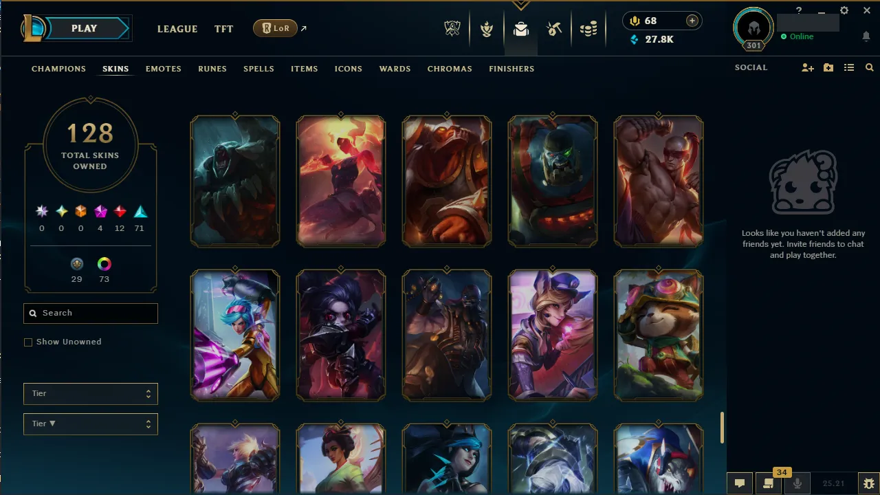 🌍 EUNE 🔒 Handlevel ⚡️ Emerald I (75 LP) ✨️ WR:51% 🔥 90 Champions | 128 Skins ♾️ Lifetime Ownership 📧 Full Access Account ✅ #TH-456