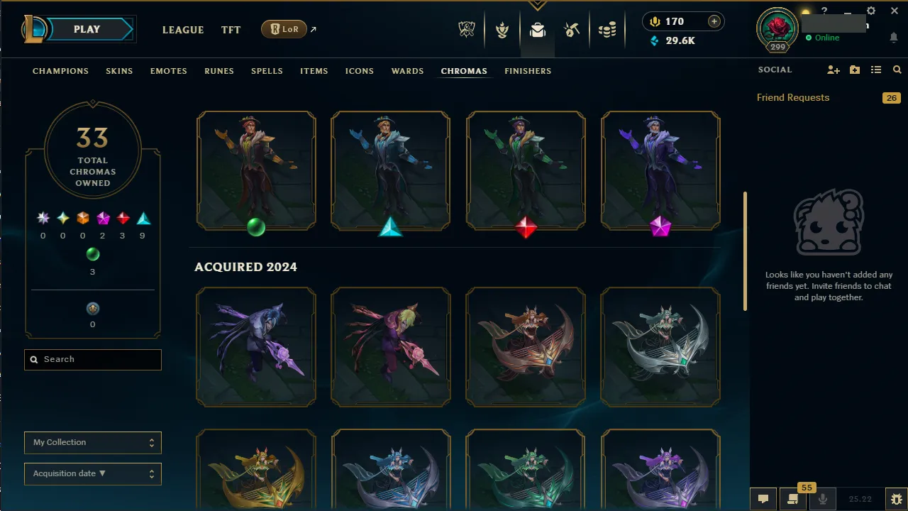 🌍 EUW 🔒 Handlevel ⚡️ Diamond II (41 LP) 🥇 Support/Jungle Main ✨️ 119 Champs 🔥 60 Skins  📧 Full Access Account ✅ #TH-665