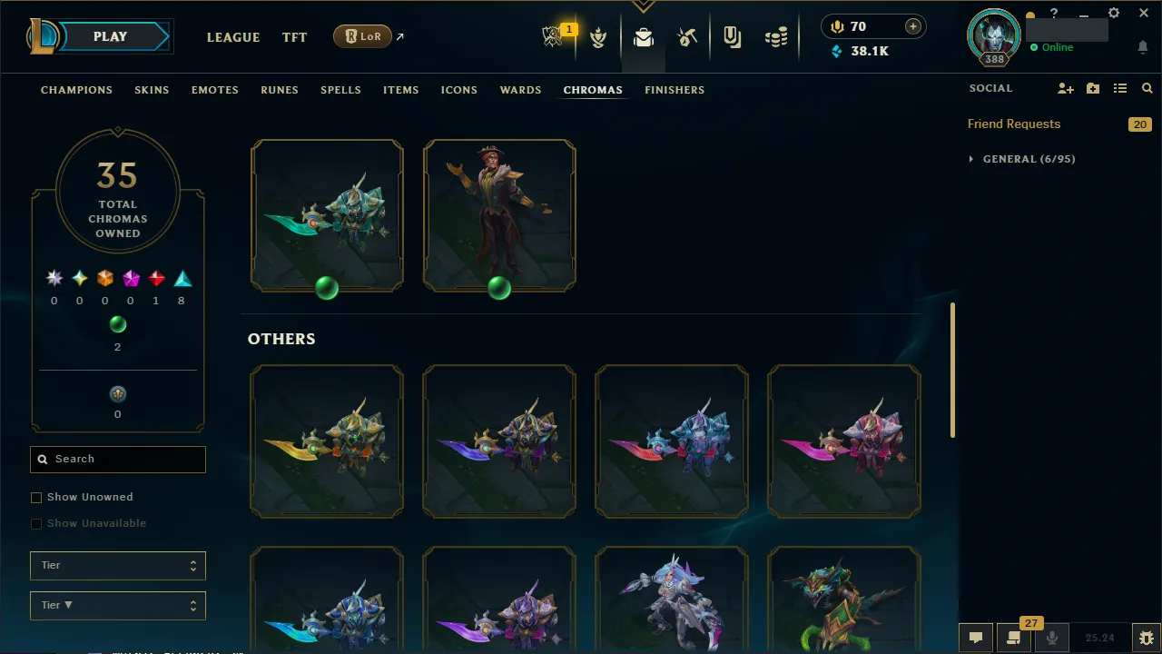 🌍 EUNE 🔒 Handlevel ⚡️ Emerald IV 🥇 Jungle Main ✨️ 130 Skins 🔥 All Champs 📧 Full Access Account ✅ #TH-0723