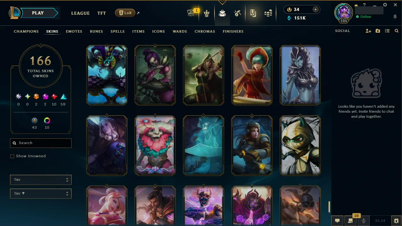 🌍 EUW 🔒 Handlevel ⚡️ Platinum IV 🥇 Jungle Main ✨️ 166 Skins 🔥 All Champs  📧 Full Access Account ✅ #TH-537