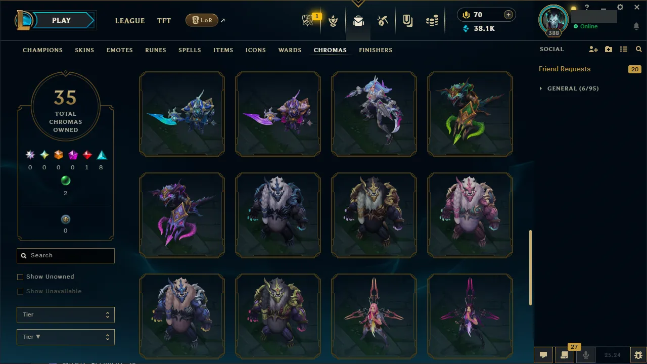 🌍 EUNE 🔒 Handlevel ⚡️ Emerald IV 🥇 Jungle Main ✨️ 130 Skins 🔥 All Champs 📧 Full Access Account ✅ #TH-0723