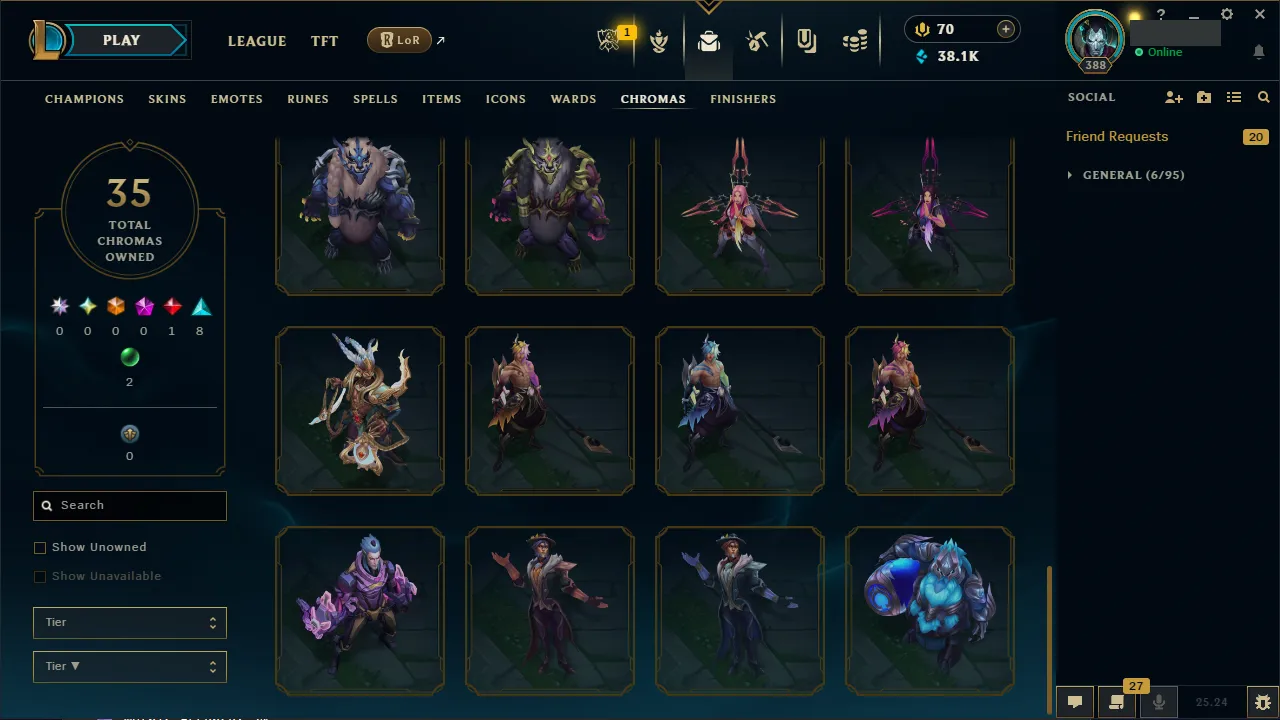 🌍 EUNE 🔒 Handlevel ⚡️ Emerald IV 🥇 Jungle Main ✨️ 130 Skins 🔥 All Champs 📧 Full Access Account ✅ #TH-0723