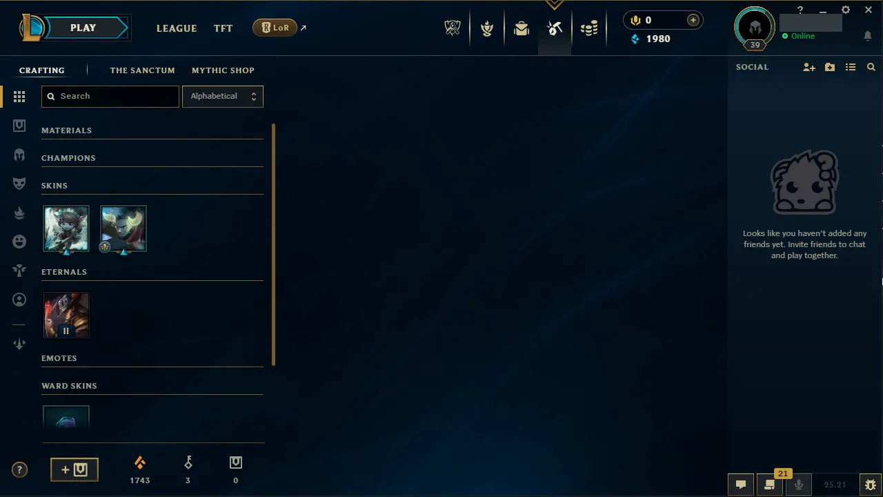 🌍 EUNE 🔒 Handlevel ⚡️ Emerald III (50 LP) ✨️ WR:61% 🔥 48 Champs + 8 Skins ♾️ Lifetime Ownership 📧 Full Access Account ✅ #TH-631-A2