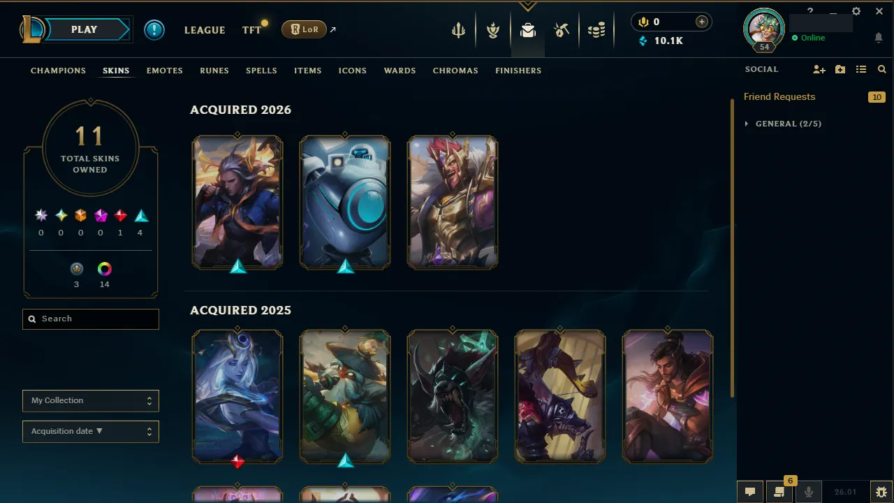 🌍 EUNE 🔒 Handlevel ⚡️ Master (142 LP) 🥇 OTP Evelynn ✨️ WR:67% 🔥 +30LP Gains 📧 Full Access Account ✅ #TH-764