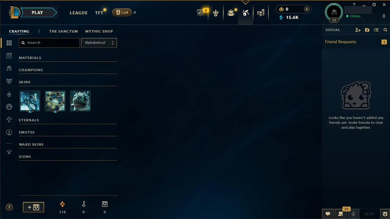 🌍 EUW 🔒 Handlevel ⚡️ Platinum IV (13 LP) ✨️ WR:57% 🔥 +38LP Gains - Mythmaker Jhin ♾️ Lifetime Ownership 📧 Full Access Account ✅ #TH-0932