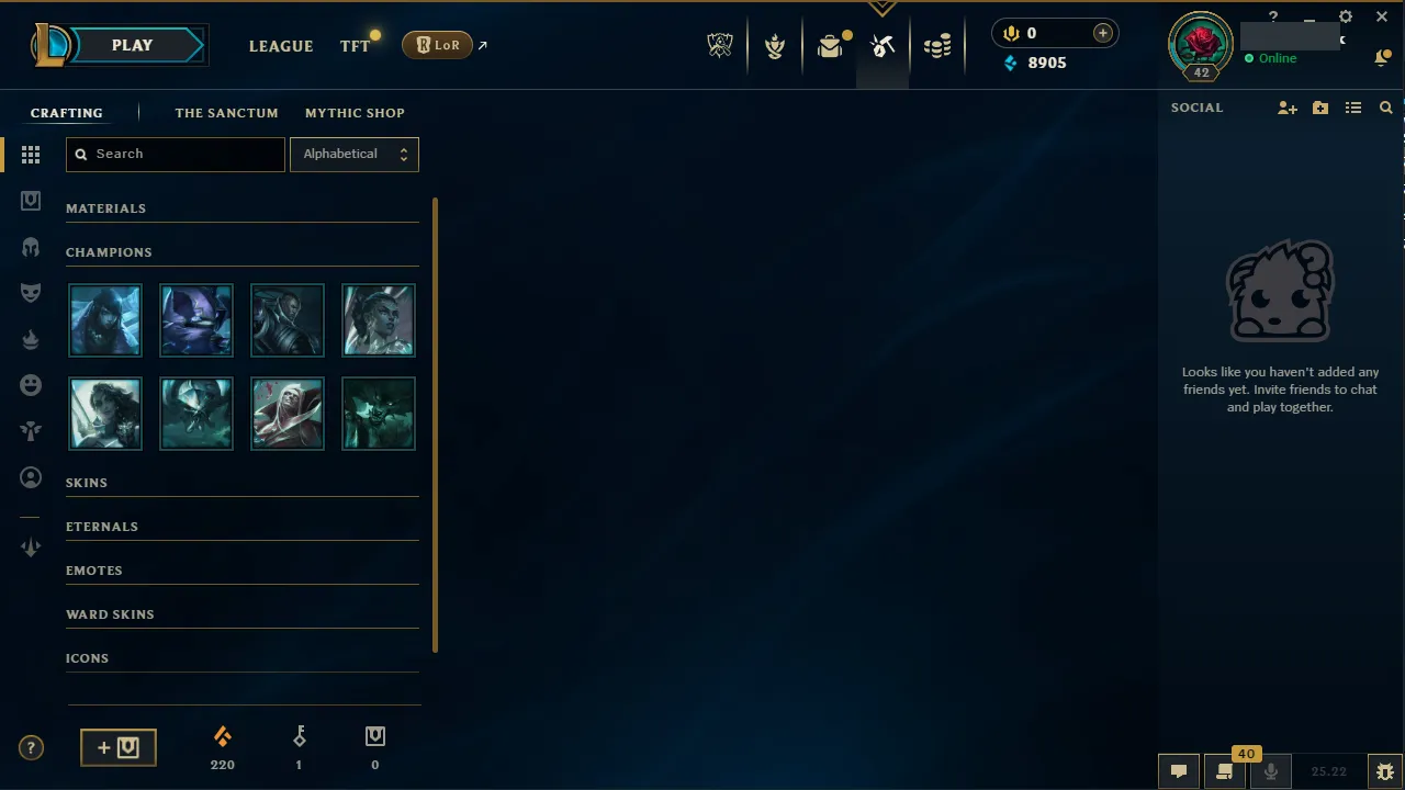 🌍 EUW 🔒 Handlevel ⚡️ Emerald IV (89 LP) 🥇 Mid Main ✨️ WR:68% 🔥 37 Champs + 13 Skins 📧 Full Access Account ✅ #TH-C9FK93