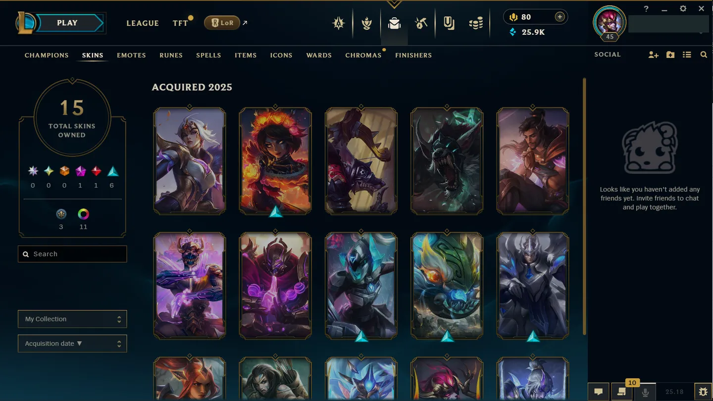 🌍 EUW 🔒 Handlevel ⚡ Emerald I (41 LP)✨ WR:59% 🔥 15 Skins + 41 Champions + 47 Mythic Essences ♾️ Lifetime Ownership 📧 Full Email Access ✅ Full Ownership Transfer #FLEJER