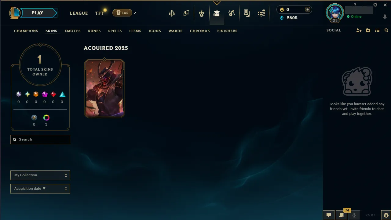 🌍 EUW 👑 Season 16 (Current) 🔥 Unranked 💎️ Silver S15 ✨️ Fresh MMR 🔐 Lifetime Ownership 🏷️ #TH-FLK-F3