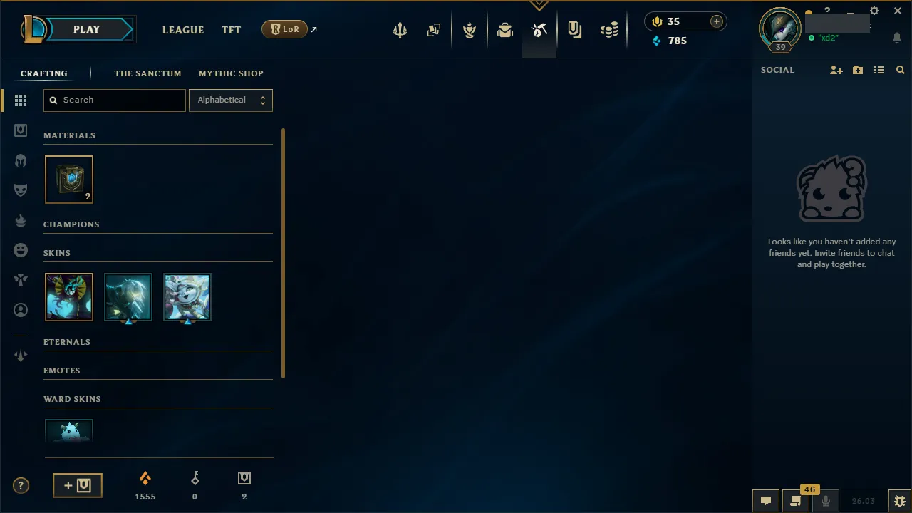 🌍 EUNE 👑 Season 16 (Current) 🔥 Emerald III (1 LP) 📌️ Mid Main 💎️ WR:62% ✨️ +30LP Gains - Diamond/Master+ MMR 🔐 Lifetime Ownership 🏷️ #TH-3D5