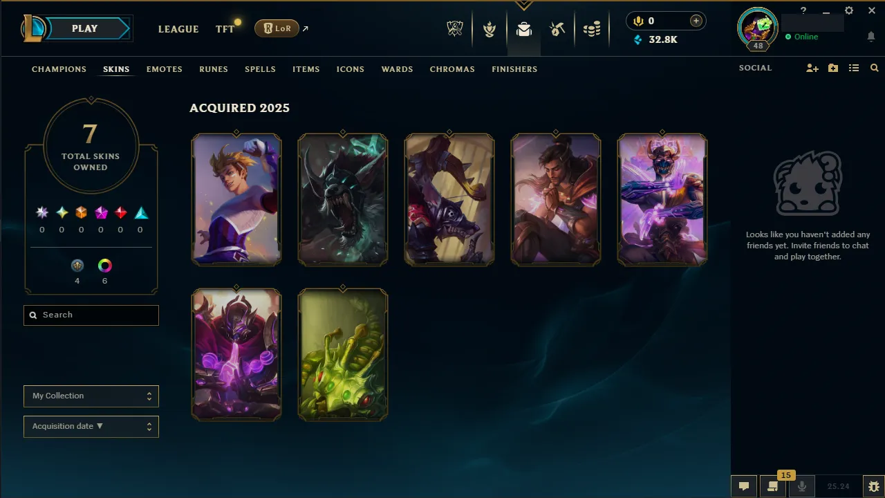 🌍 EUNE 🔒 Handlevel ⚡️ Diamond II (44 LP) 🥇 ADC Main ✨️ WR:69% 🔥 288LP Peak 📧 Full Access Account ✅ #TH-694