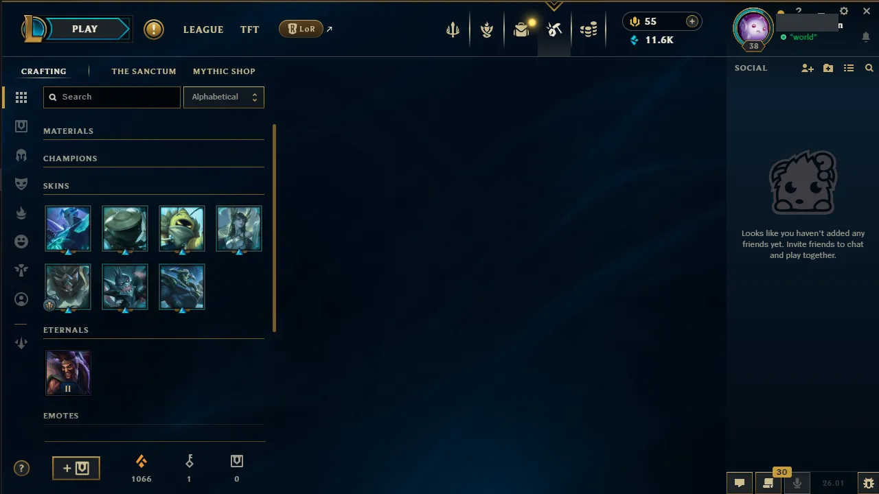 🌍 EUW 🔒 Handlevel ⚡️ Unranked 🥇 Diamond Peak S25 ✨️ Diamond+ MMR 🔥 Hextech Kassadin  📧 Full Access Account ✅ #TH-760-2