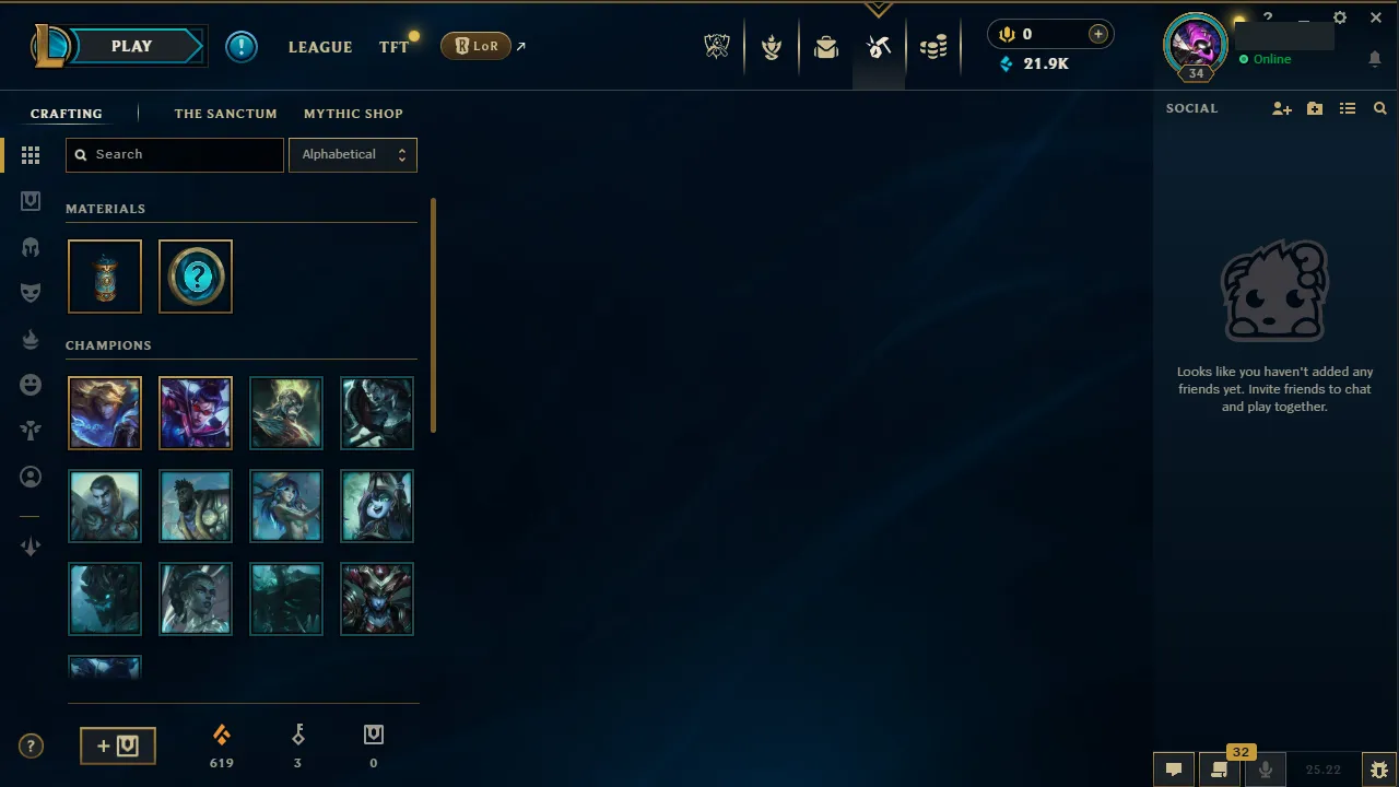 🌍 EUW 🔒 Handlevel ⚡️ Platinum IV (6 LP) 🥇 Jungle Main ✨️ WR:72% 🔥 +38LP Gains 📧 Full Access Account ✅ #TH-XVC3VVI