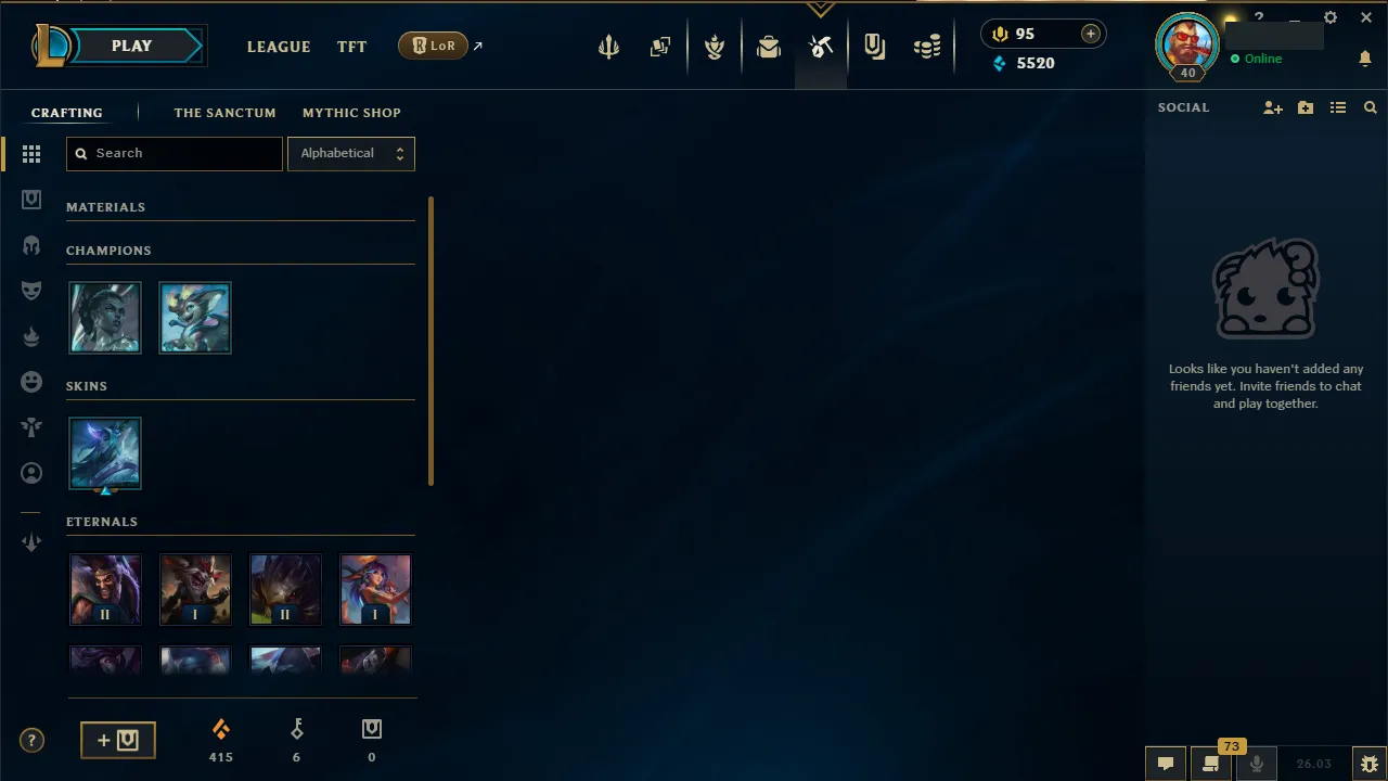 🌍 EUW 👑 Season 16 (Current) 🔥 Platinum III (10 LP) 📌️ Mid Main 💎️ WR:100% ✨️ +30LP Gains 🔐 Lifetime Ownership 🏷️ #TH-0857-G7