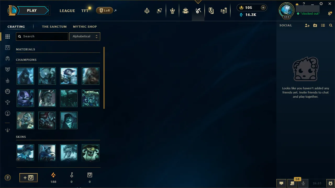 🌍 EUW 👑 Season 16 (Current) 🔥 Diamond I (75 LP) 💎️ 780LP Grandmaster Peak ✨️ Decay from 500LP 🔐 Lifetime Ownership 🏷️ #TH-0857-G1