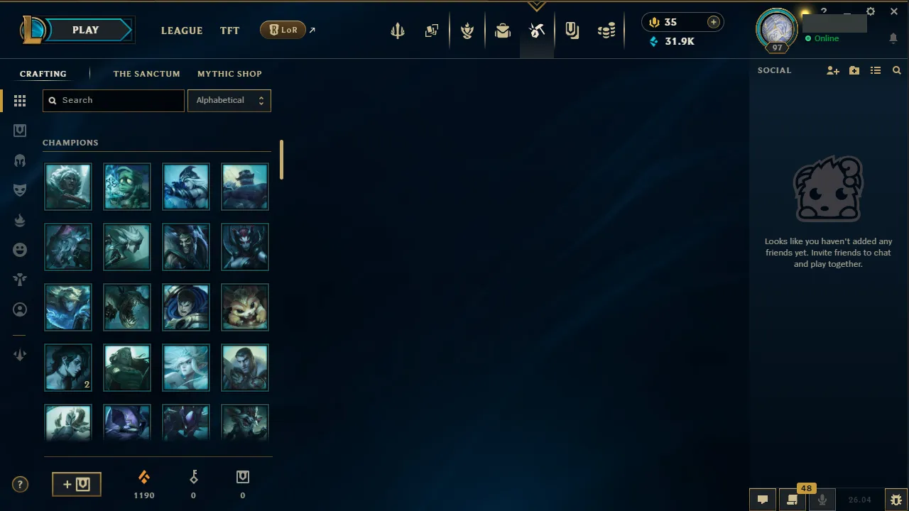 🌍 EUW 👑 Season 16 (Current) 🔥 Diamond IV 📌️ ADC Main 💎️ 17 Skins ✨️ Pulsefire Ezreal 🔐 Lifetime Ownership 🏷️ #TH-0785