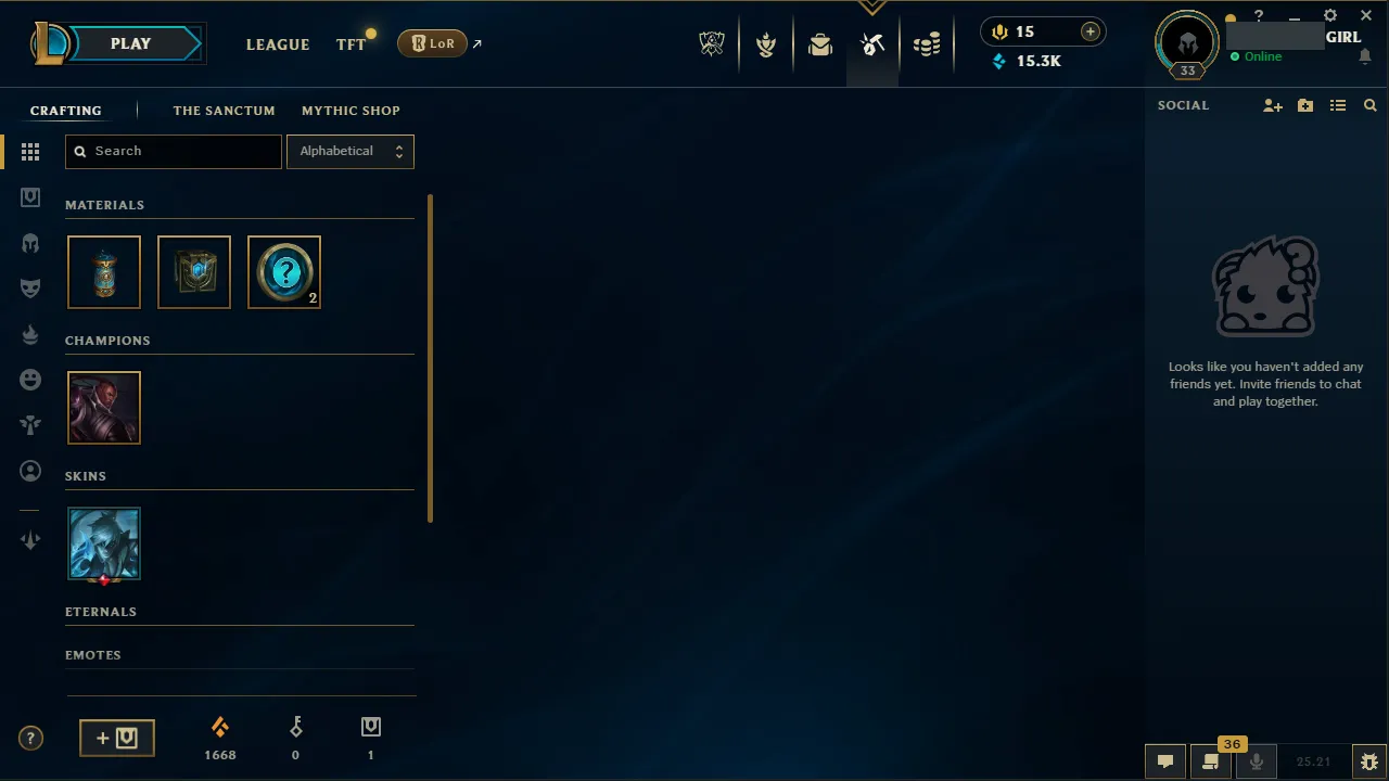 🌍 EUW 🔒 Handlevel ⚡️ Iron II (76 LP) ✨️ WR:86% 🔥 MAX LP Gains ♾️ Lifetime Ownership 📧 Full Access Account ✅ #TH-29JD923