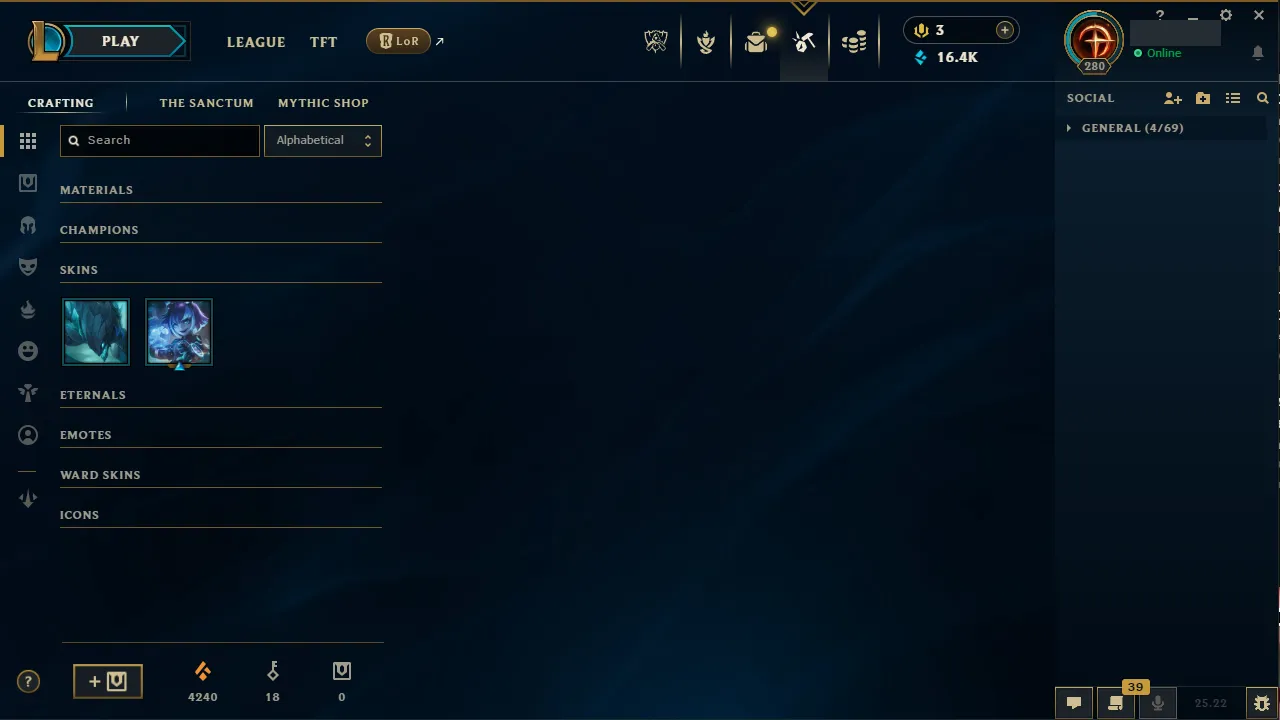 🌍 TR [Transfer Included] 🔒 Handlevel ⚡️ Gold II (61 LP) ✨️ WR:65% 🔥 171 Champs + 86 Skins  📧 Full Access Account ✅ #TH-2DCXXJ