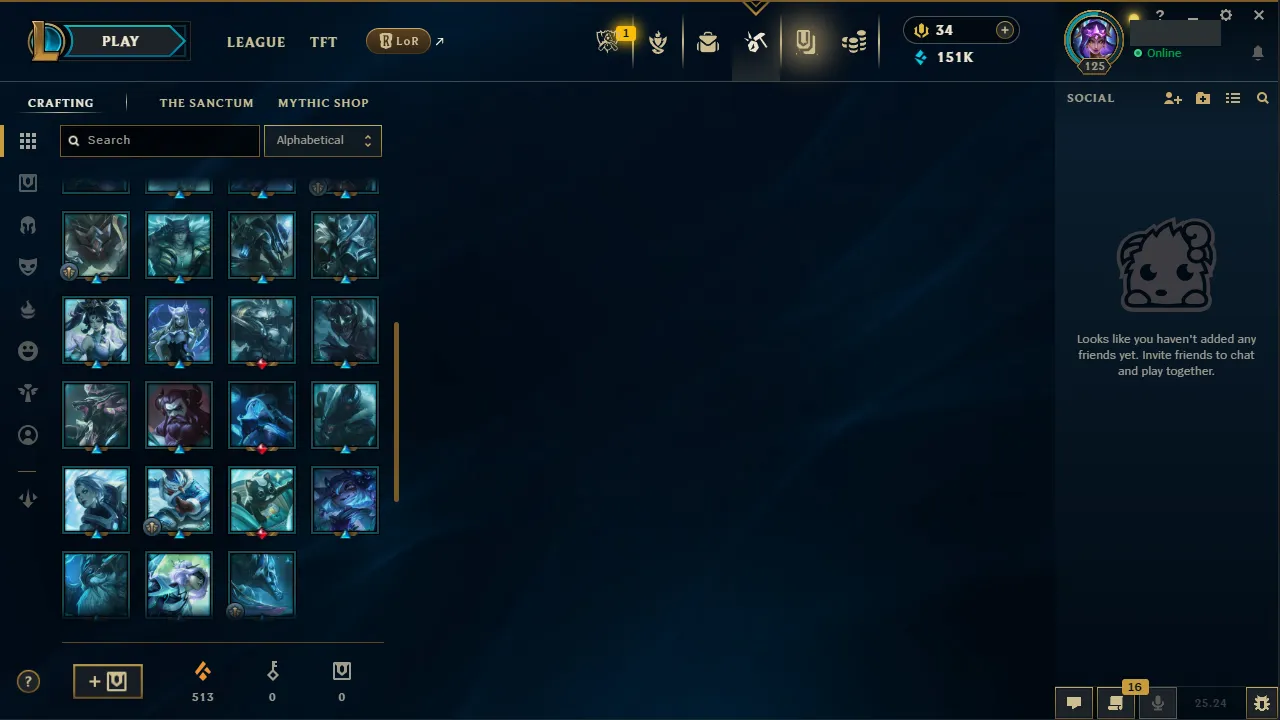 🌍 EUW 🔒 Handlevel ⚡️ Platinum IV 🥇 Jungle Main ✨️ 166 Skins 🔥 All Champs  📧 Full Access Account ✅ #TH-537