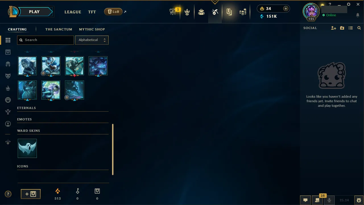 🌍 EUW 🔒 Handlevel ⚡️ Platinum IV 🥇 Jungle Main ✨️ 166 Skins 🔥 All Champs  📧 Full Access Account ✅ #TH-537