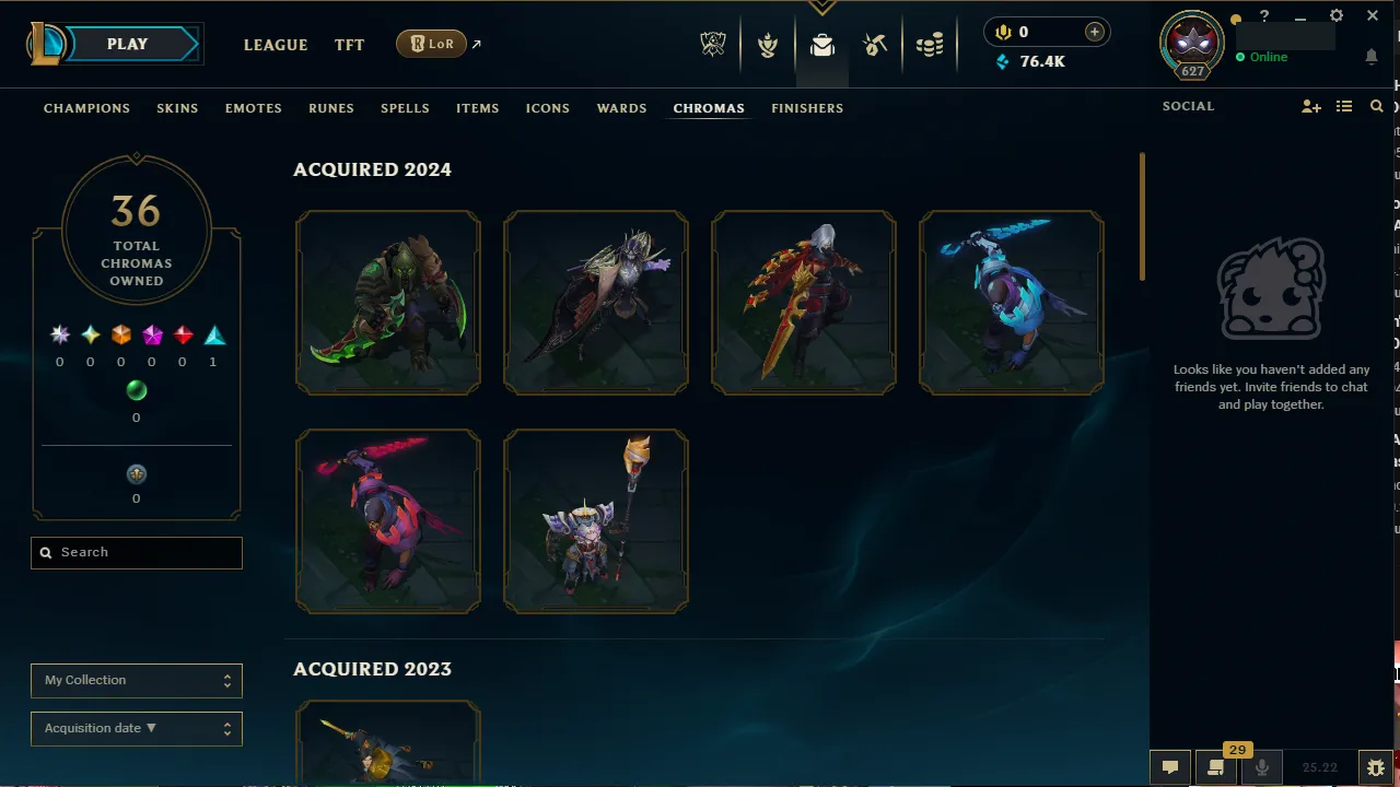 🌍 EUNE 🔒 Handlevel ⚡️ Diamond III (69 LP) ✨️ WR:67% 🔥 159 Skins + 152 Champions 📧 Full Access Account ✅ #TH-599