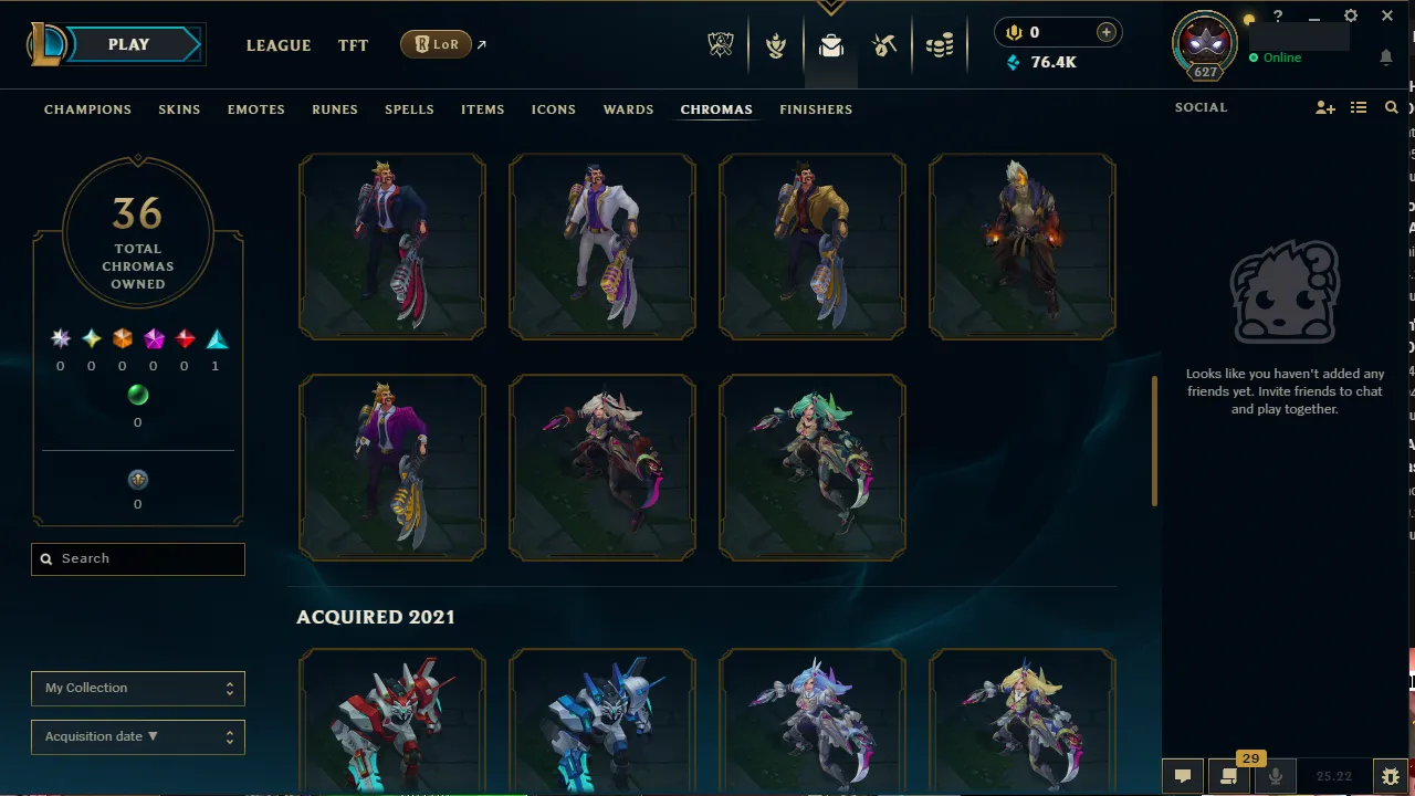 🌍 EUNE 🔒 Handlevel ⚡️ Diamond III (69 LP) ✨️ WR:67% 🔥 159 Skins + 152 Champions 📧 Full Access Account ✅ #TH-599