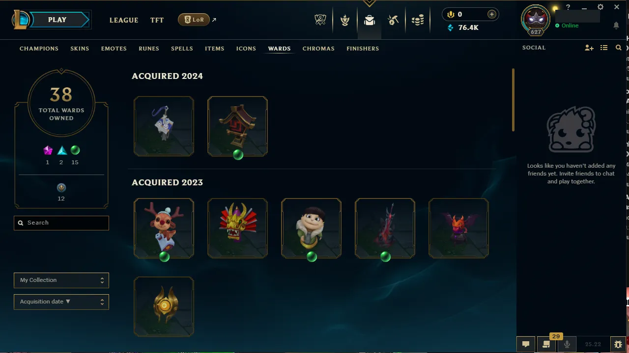 🌍 EUNE 🔒 Handlevel ⚡️ Diamond III (69 LP) ✨️ WR:67% 🔥 159 Skins + 152 Champions 📧 Full Access Account ✅ #TH-599