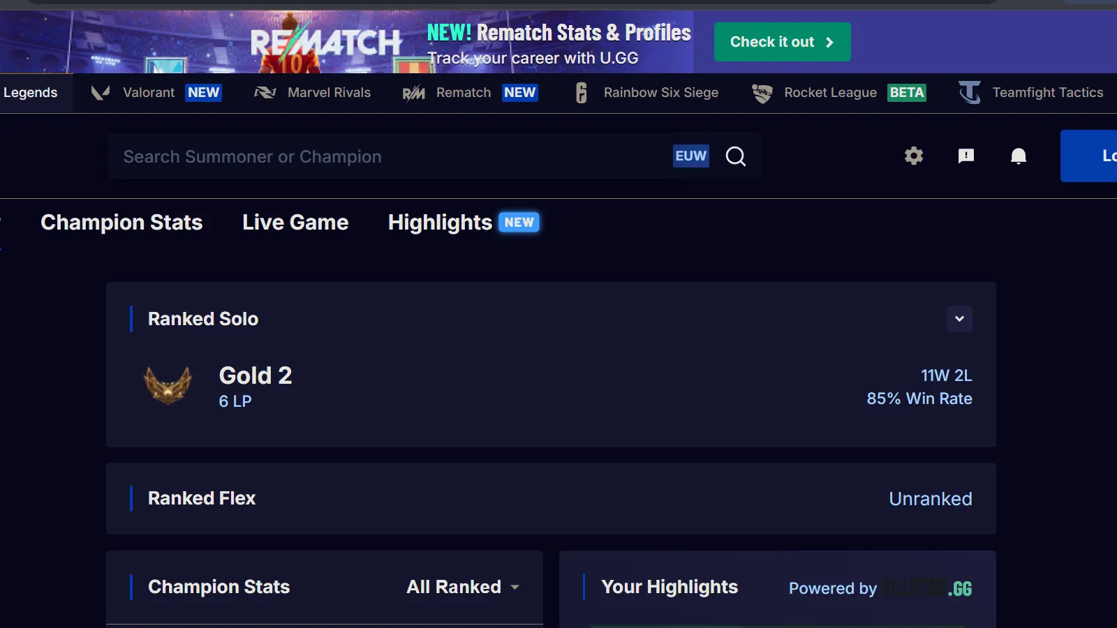 🌍 EUW 🔒 Handlevel ⚡ Gold II (6 LP)✨ WR:85% 🔥 +38LP Gains & MAX MMR ♾️ Lifetime Ownership 📧 Full Email Access ✅ Full Ownership Transfer