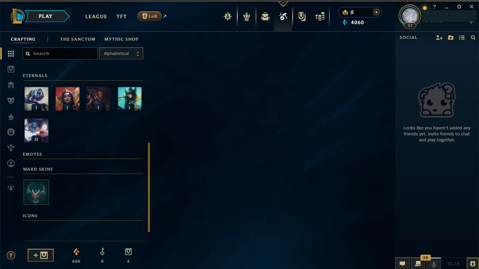 🌍 EUW 🔒 Handlevel ⚡ Platinum II (13 LP)✨ +38LP Gains 🔥 Final Boss Veigar, Broken Covenant Miss Fortune, SSG Rakan, Dawnbringer Soraka
