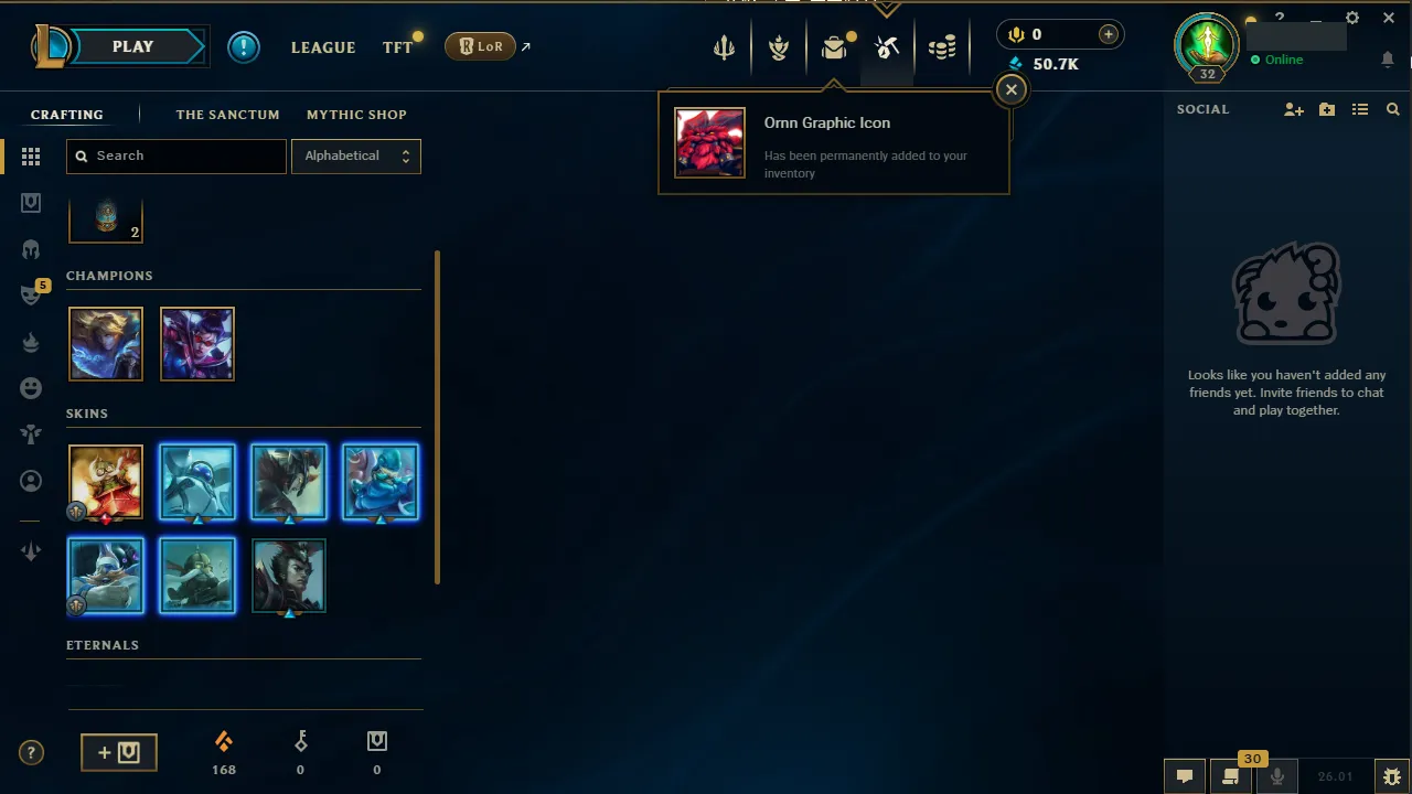 🌍 EUW 🔒 Handlevel ⚡️ Unranked 🥇 Platinum+ MMR ✨️ Perfect Smurf 📧 Full Access Account ✅ #TH-B3A