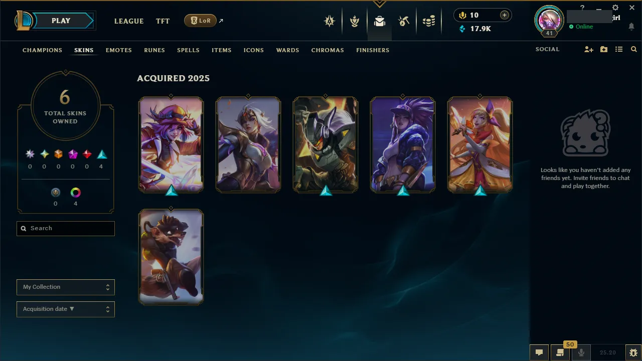  EUW  Handlevel ⚡ Gold II (85 LP) ✨ 45 Champions  K/DA Akali & More ♾️ Lifetime Ownership  Full Access Account ✅ #TH-590