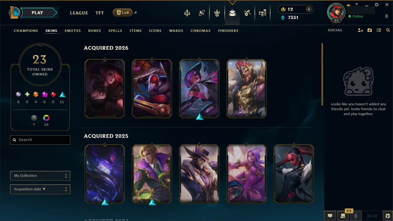 🌍 EUNE 👑 Season 16 (Current) 🔥 Diamond II (37 LP) 📌️ Jungle Main 💎️ Master 250LP+ Season 15 ✨️ Master+ MMR 🔐 Lifetime Ownership 🏷️ #TH-F9I