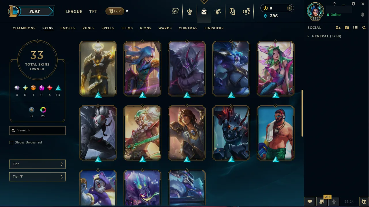 🌍 EUW 🔒 Handlevel ⚡️ Diamond I (21 LP) 🥇 Jungle Main ✨️ WR:51% 🔥 33 Skins  📧 Full Access Account ✅ #TH-0748