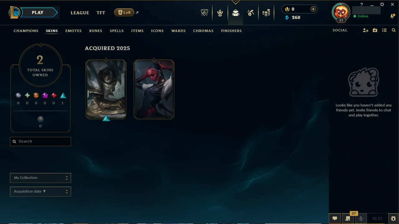 🌍 EUNE 🔒 Handlevel ⚡️ Silver IV (85 LP) ✨️ WR:83% 🔥 +38LP Gains ♾️ Lifetime Ownership 📧 Full Access Account ✅ #TH-98DJM923