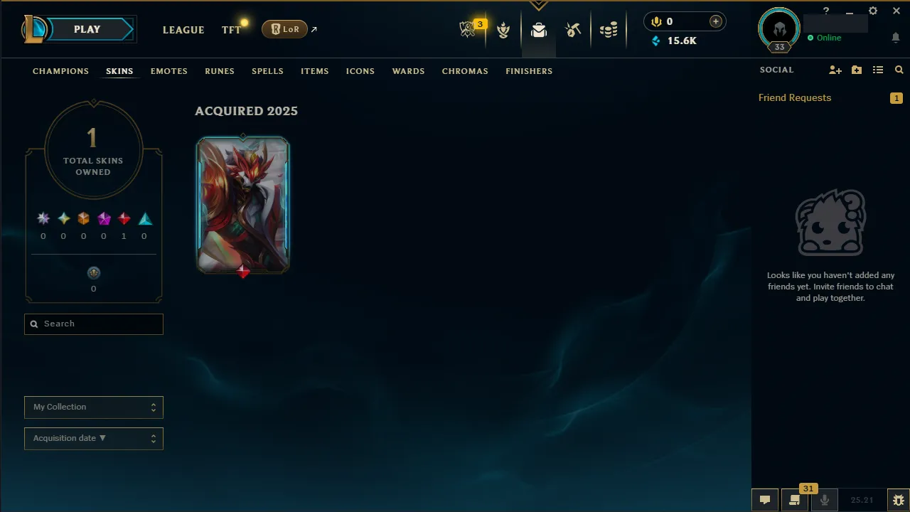 🌍 EUW 🔒 Handlevel ⚡️ Platinum IV (13 LP) ✨️ WR:57% 🔥 +38LP Gains - Mythmaker Jhin ♾️ Lifetime Ownership 📧 Full Access Account ✅ #TH-0932