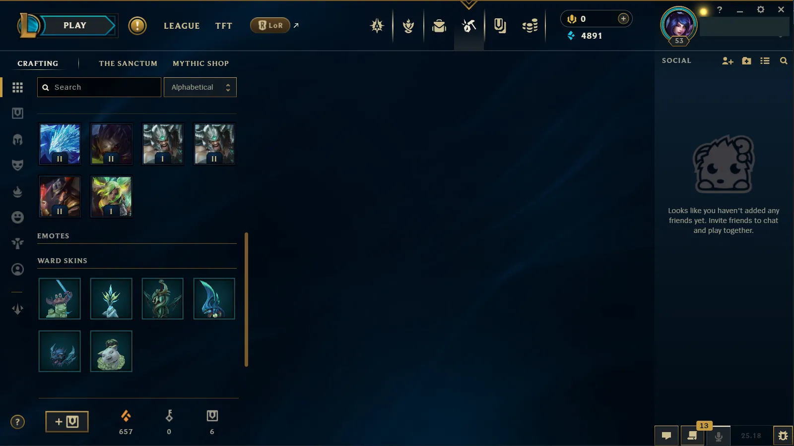 🌍 EUNE 🔒 Handlevel ⚡ Diamond III (7 LP)✨ WR:57% 🔥 51 Champs + 12 Skins ♾️ Lifetime Ownership 📧 Full Email Access ✅ Full Ownership Transfer #TH-546