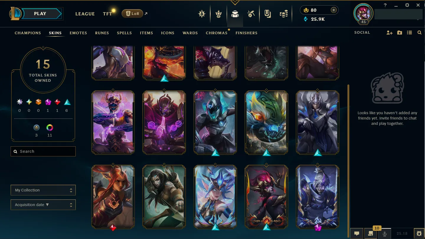 🌍 EUW 🔒 Handlevel ⚡ Emerald I (41 LP)✨ WR:59% 🔥 15 Skins + 41 Champions + 47 Mythic Essences ♾️ Lifetime Ownership 📧 Full Email Access ✅ Full Ownership Transfer #FLEJER