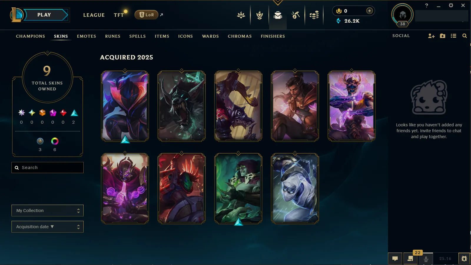 🌍 EUW 🔒 Handlevel ⚡ Emerald IV (18 LP)✨ WR:58% 🔥 Three Honors Skins, Empyrean Zed & More ♾️ Lifetime Ownership 📧 Full Email Access ✅ Full Ownership Transfer #TH-6LO