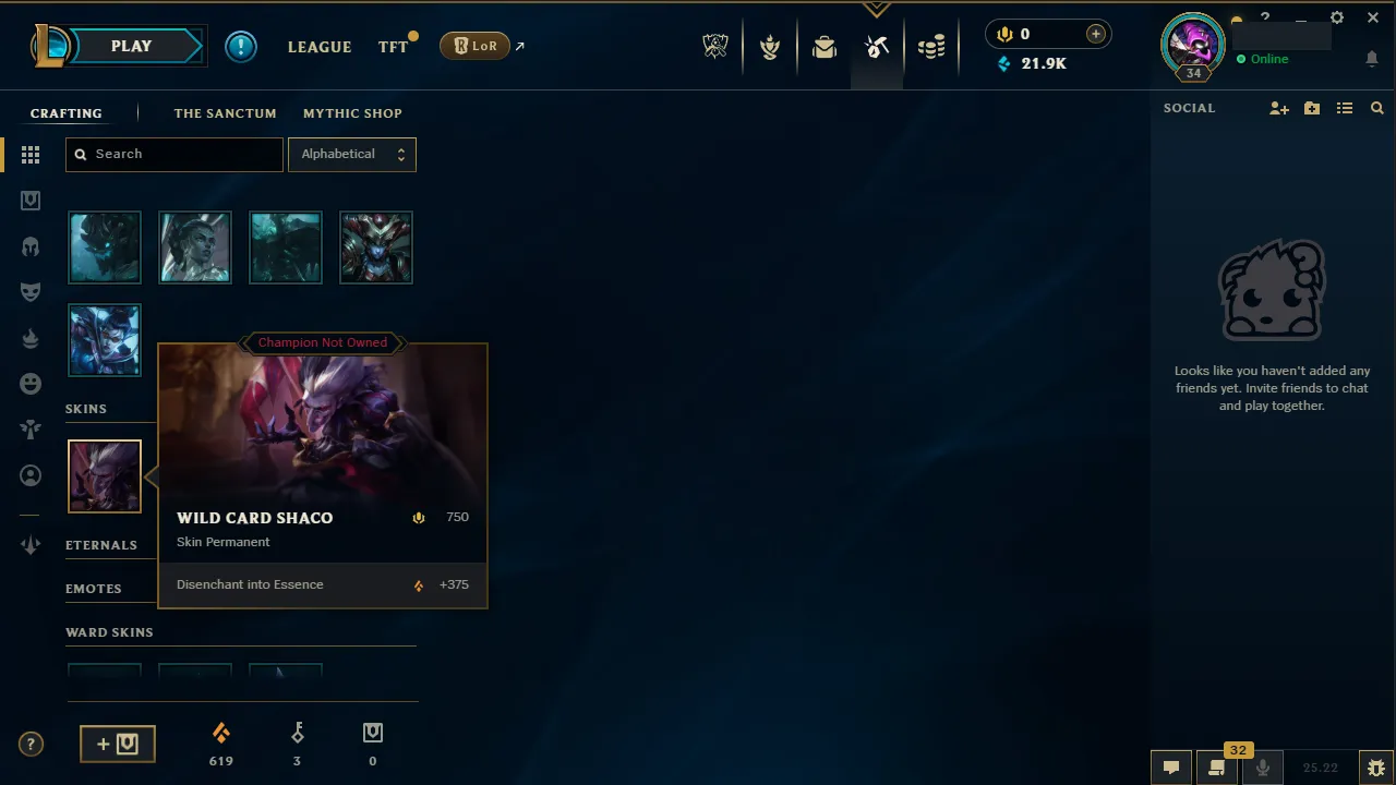 🌍 EUW 🔒 Handlevel ⚡️ Platinum IV (6 LP) 🥇 Jungle Main ✨️ WR:72% 🔥 +38LP Gains 📧 Full Access Account ✅ #TH-XVC3VVI